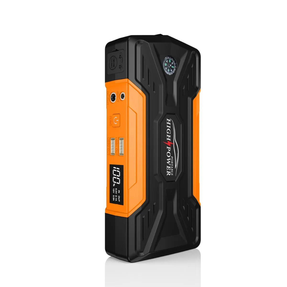 Car Jump Starter 12V 99800mAh Digital Display Emergency Power Supply Portable Emergency Starter Car Battery Booster Power Bank