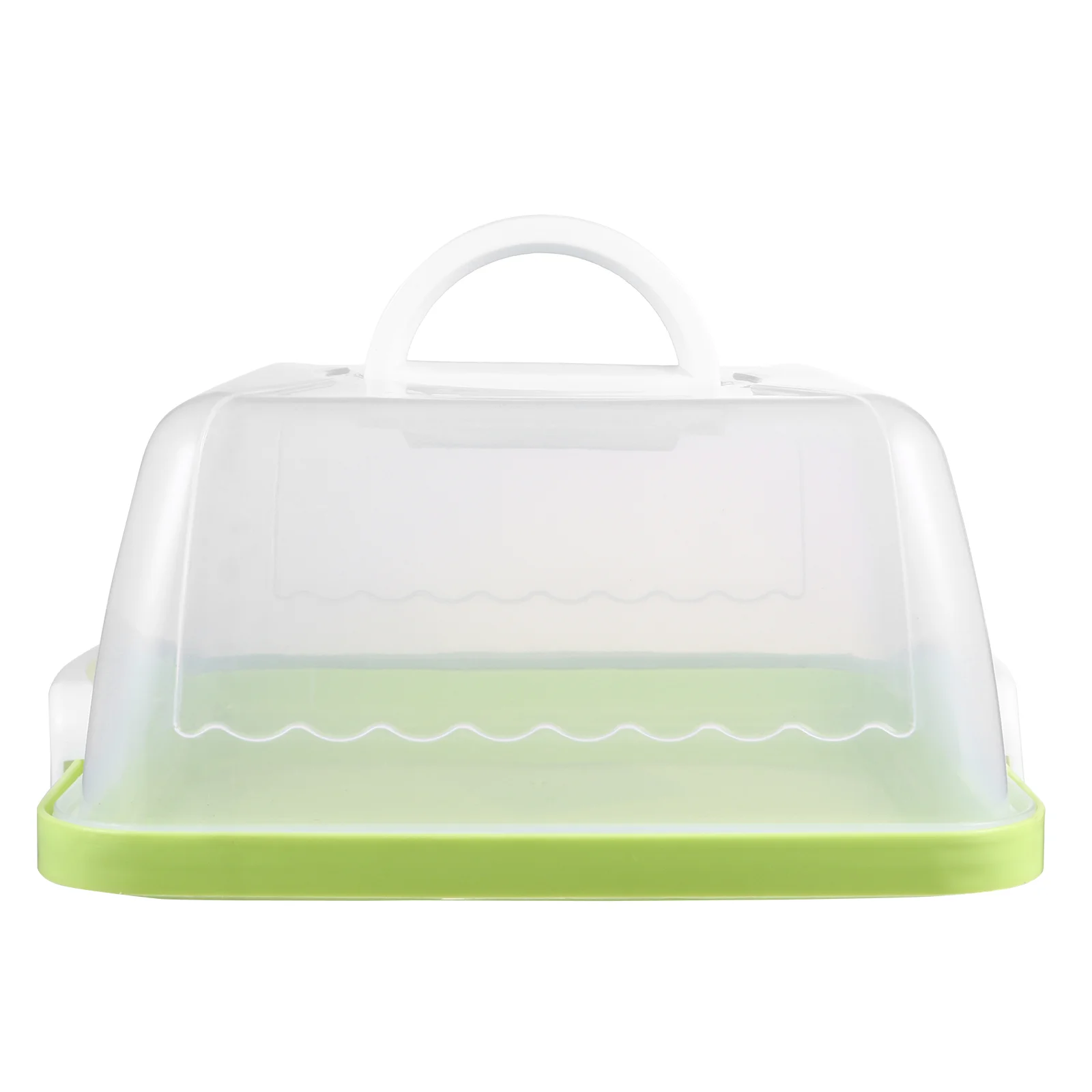 

Cake Carrier Box Container Cupcake Boxes Storage Holder Plastic Portable Clear Bakery Pastry Pie Packaging Muffin Transparent
