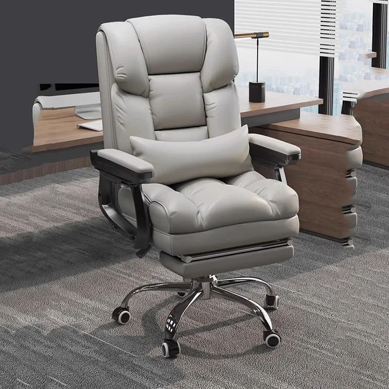 

Ergonomic Recliner Office Chair Study Executive Luxury Reading Comfortable Office Chair Mobiles Silla Oficina Home Furniture