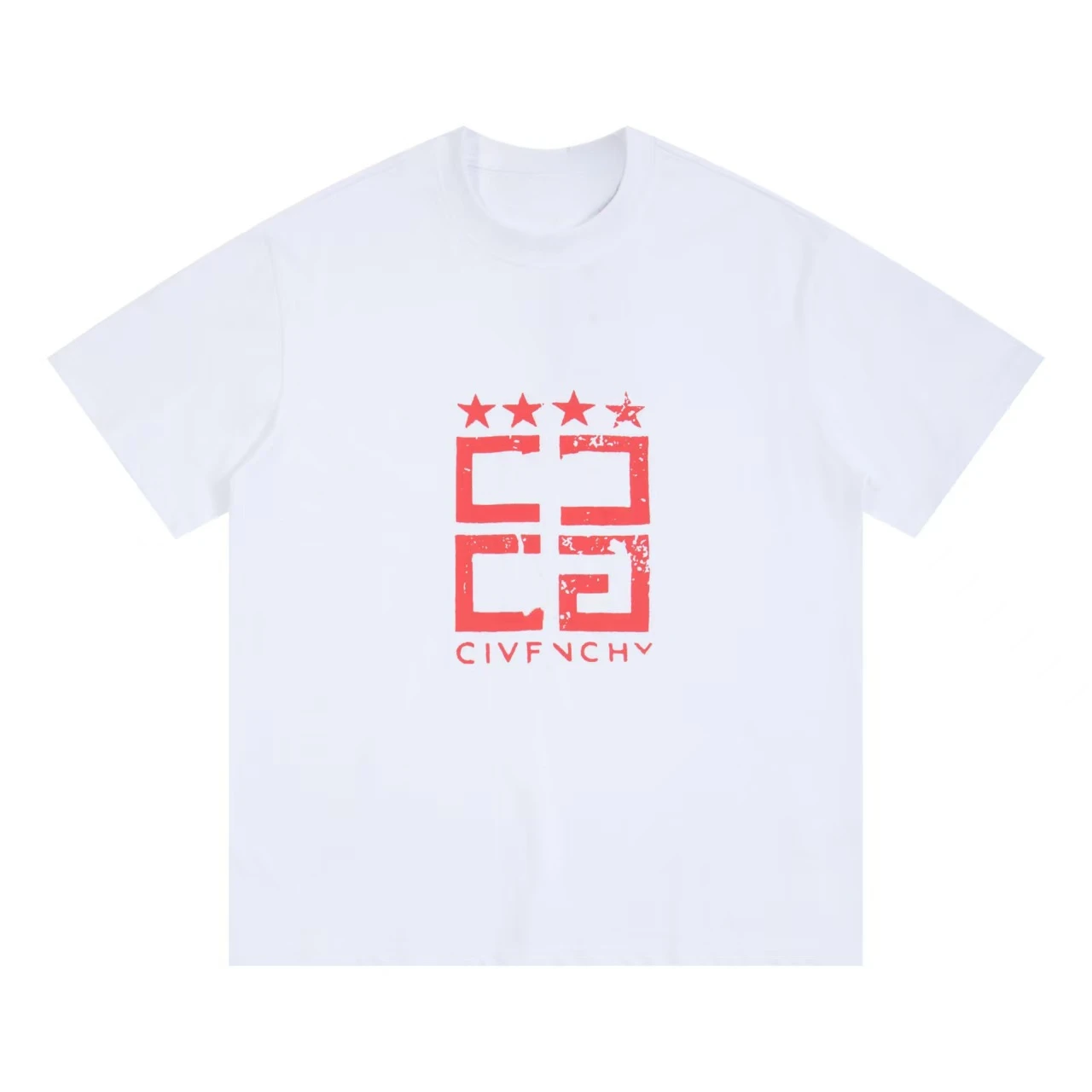 New Summer Fashion G Home Luxury Brand Pentagram Letter Print T-Shirt Men Women Short Sleeve Crew Neck Streetwear Tee