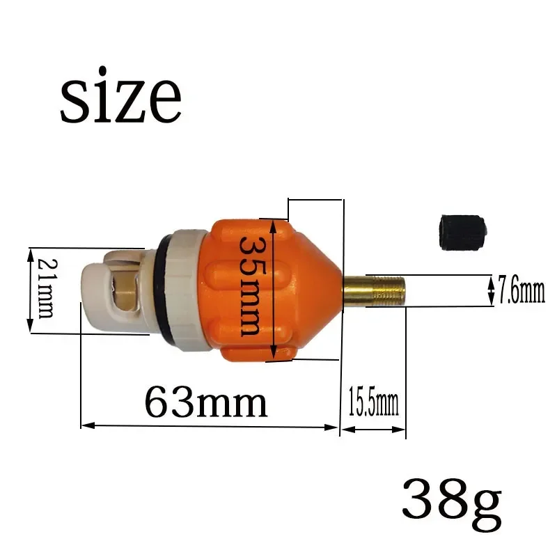 SUP Paddle Board Rowing Boat Air Valve Adaptor Sup Board Kayak Pump Adapters Inflatable Air Valve Attachment