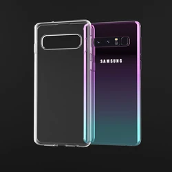 Transparent Soft Cover Clear Phone Case - Transparent (S10)