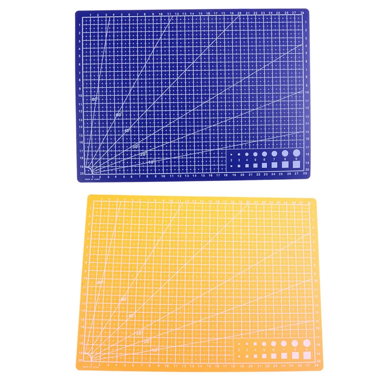 Cutting Mat Cutting Pad A4/A5 PVC Cutting Mat Cutting Pad Patchwork Cut Pad Patchwork Tools Manual Tool Board Double-sided Self-healing