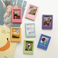 New Magnetic Picture Frames for Refrigerator 3 Inch Fridge Color Photo Frame Magnets Album for Fujifilm Instax Mini Film Papers 2