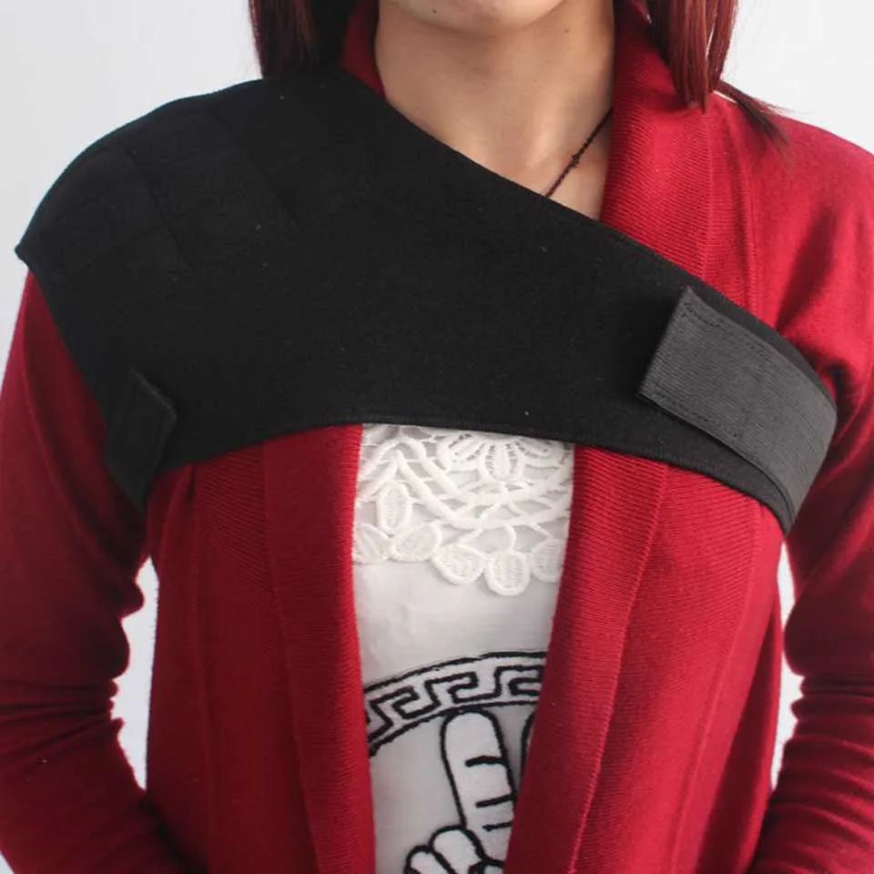 Tourmaline Self-heating Unisex Heat Therapy Pad Shoulder Protector Belt Pain Relief Health Care Heating Belt Support Muscle 6