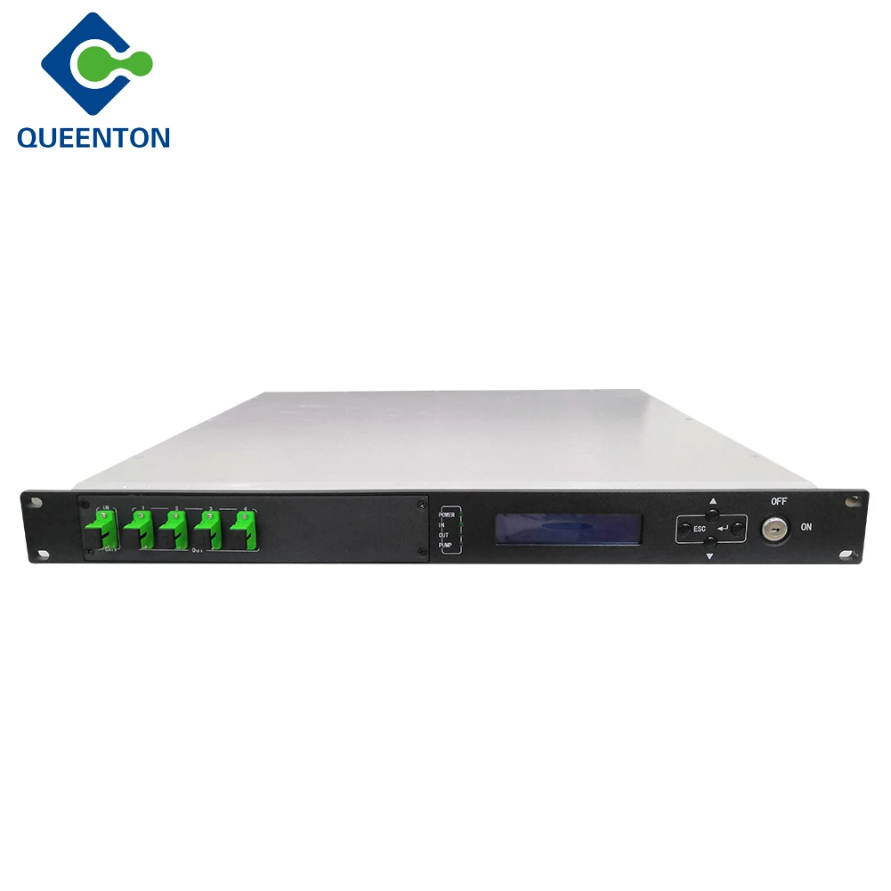 1550nm EDFA 4 Port Optical Amplifier 4*1dBm 1550nm For CATV Network
