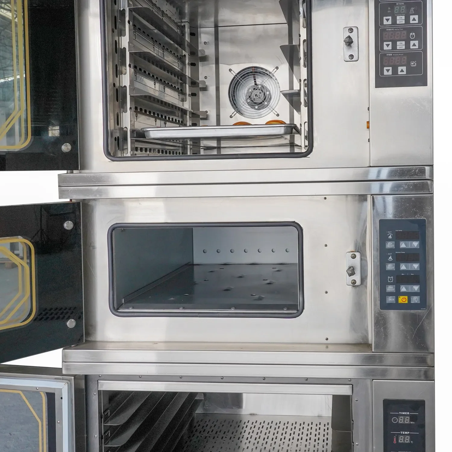 Commercial Bread Bakery Oven Proofer Bread Fermentation and Convention Baking Oven Multifunction Combination