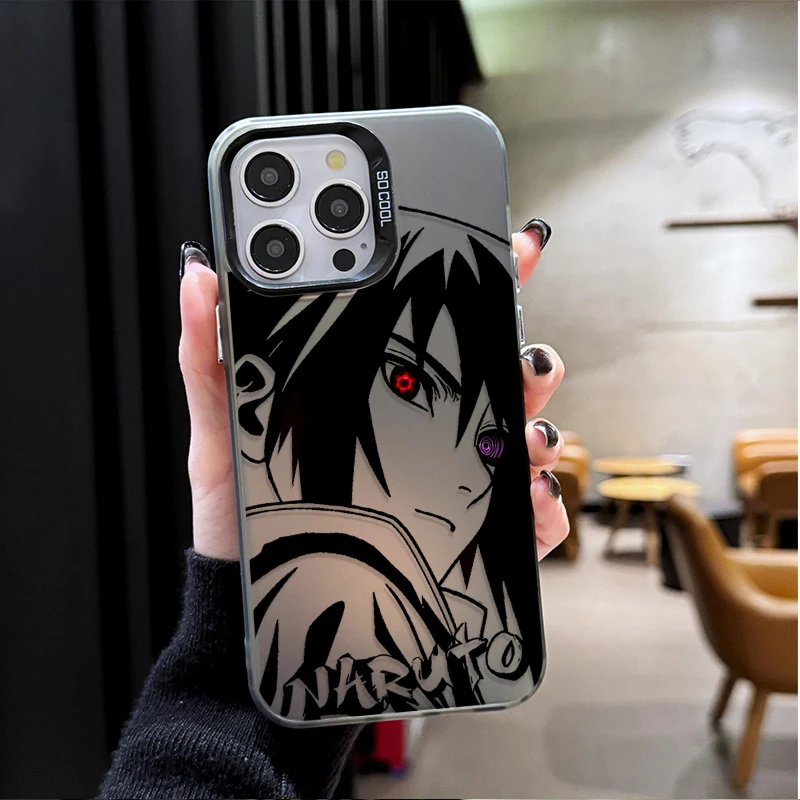 Anime Naruto Uchiha Sasuke Cool Phone Case Cover