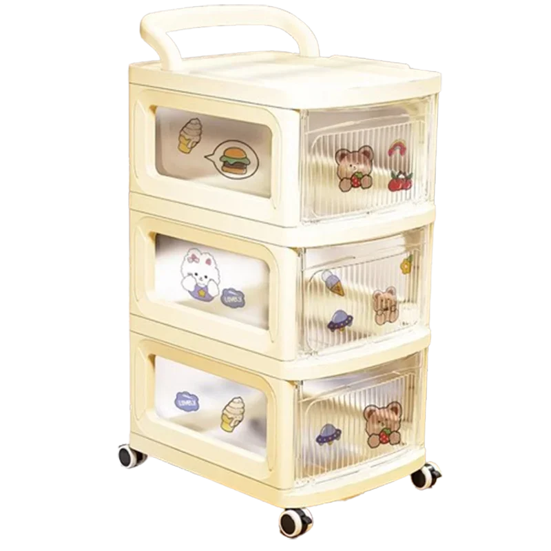 Mobile Beauty Kitchen Trolley Shelf Multi Layer Wheels Lounge Kitchen Trolley Storage Organization Rangement Cuisine Furniture