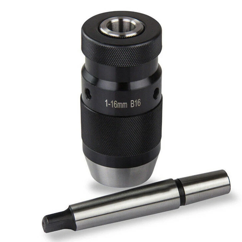B18 Drill Chuck 1 16mm Drill Chuck Arbor Self Tighten Keyless Drill