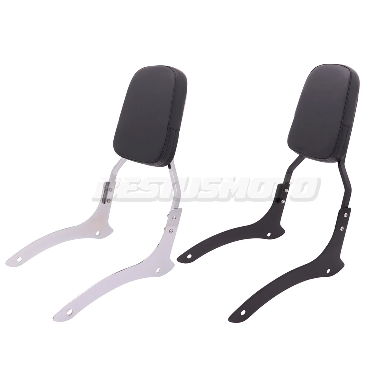 

Motorcycle Passenger Backrest Sissy Bar Cushion Pad For Lifan V16 LF250-D LF250-E LF250-H