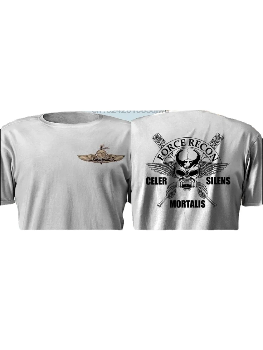 Recon Naval Seals camiseta de la fuerza de reconocimiento del Cuerpo de  Marines Camiseta de algodón para hombre, camisa de manga corta con cuello  redondo, S-3XL - AliExpress, image size:900x1200
