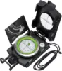Proster Waterproof Compass Hiking with Fluorescent Scale - Compass Navigation with Clinometer & Carry Bag Military Compasses 1
