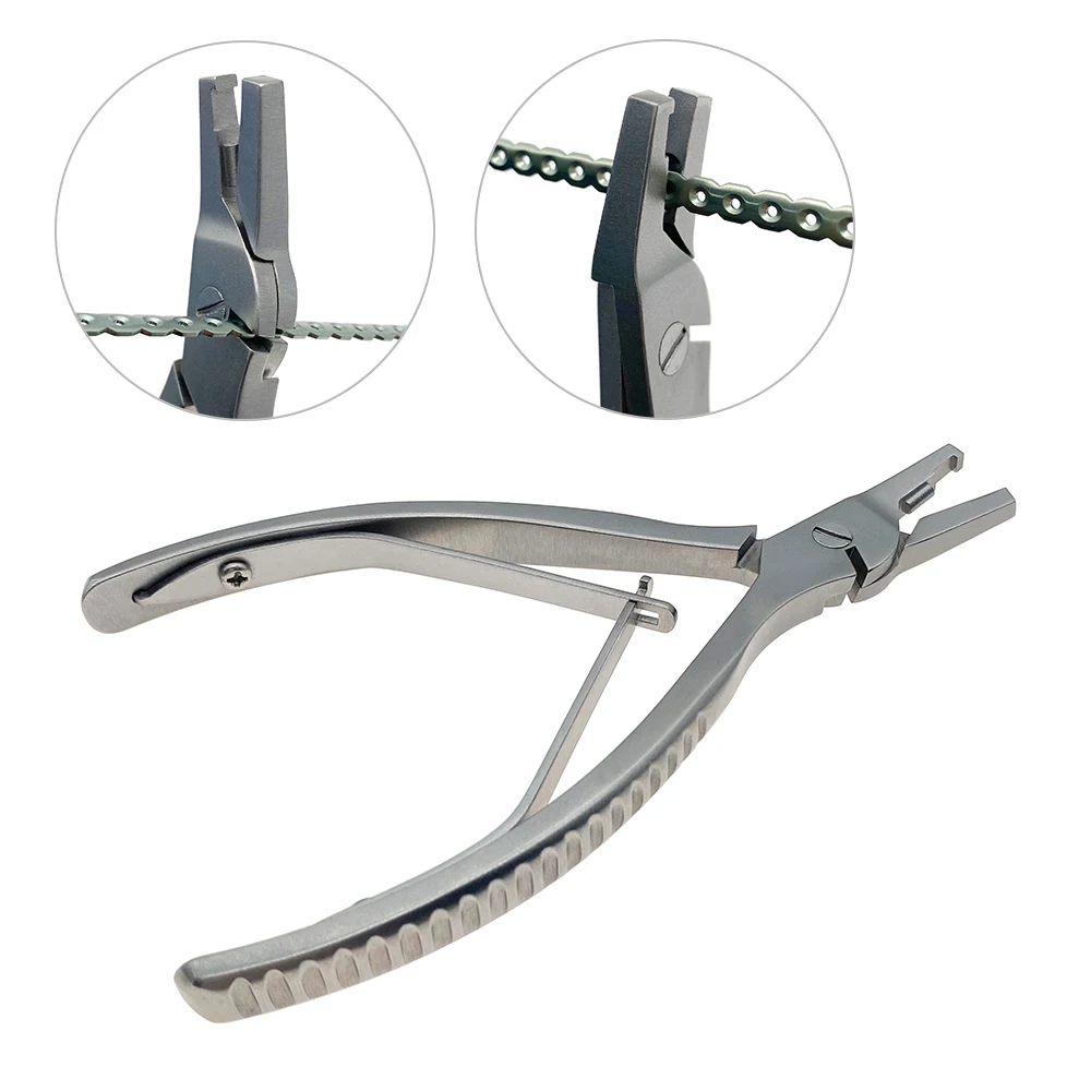 

Orthopedic Stainless steel mini Plate Bending Pliers bone plate Bender Forceps Orthopedic Pet Surgical Instrument