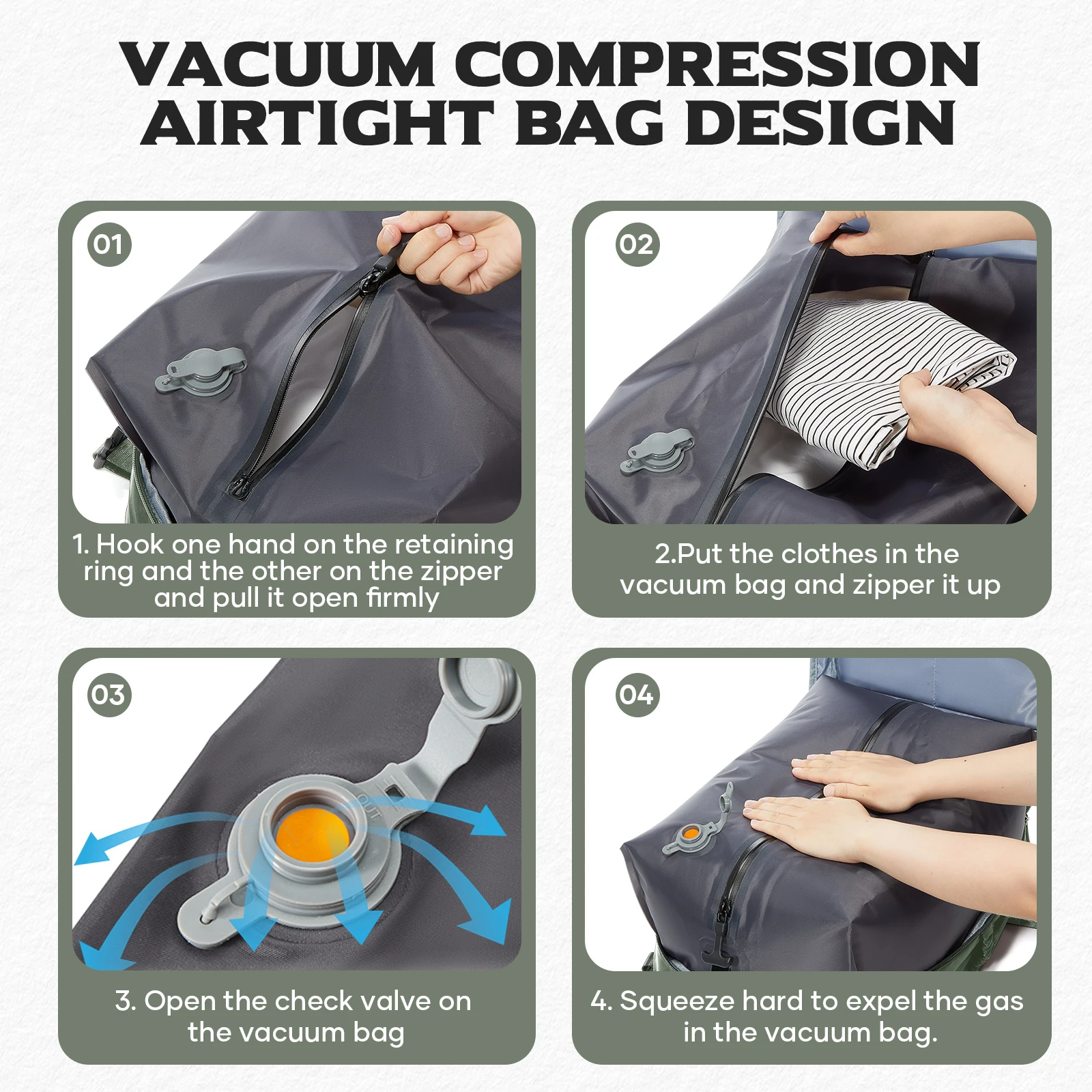 Hand Luggage Ryanair 40x30x20 wizz air Cabin Bag Men Air Vacuum Compression Backpack Laptop Backpack,Vacuum Clothing Storage Bag