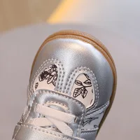 Autumn Graffiti Design New Baby Shoes Unisex Boys Girls Soft Non-Slip Sole Infant Casual Baby Walking Shoes 3