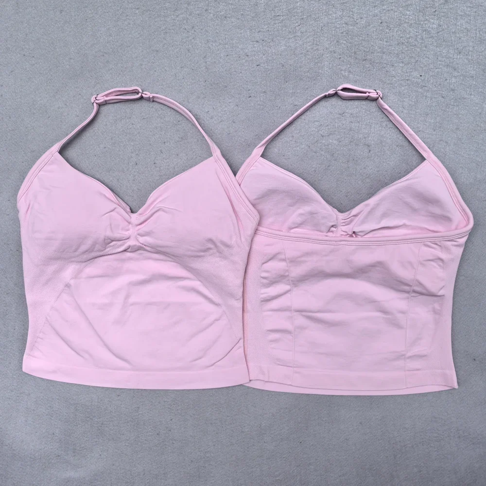 Seamless Strappy Tank & Shorts Set 5