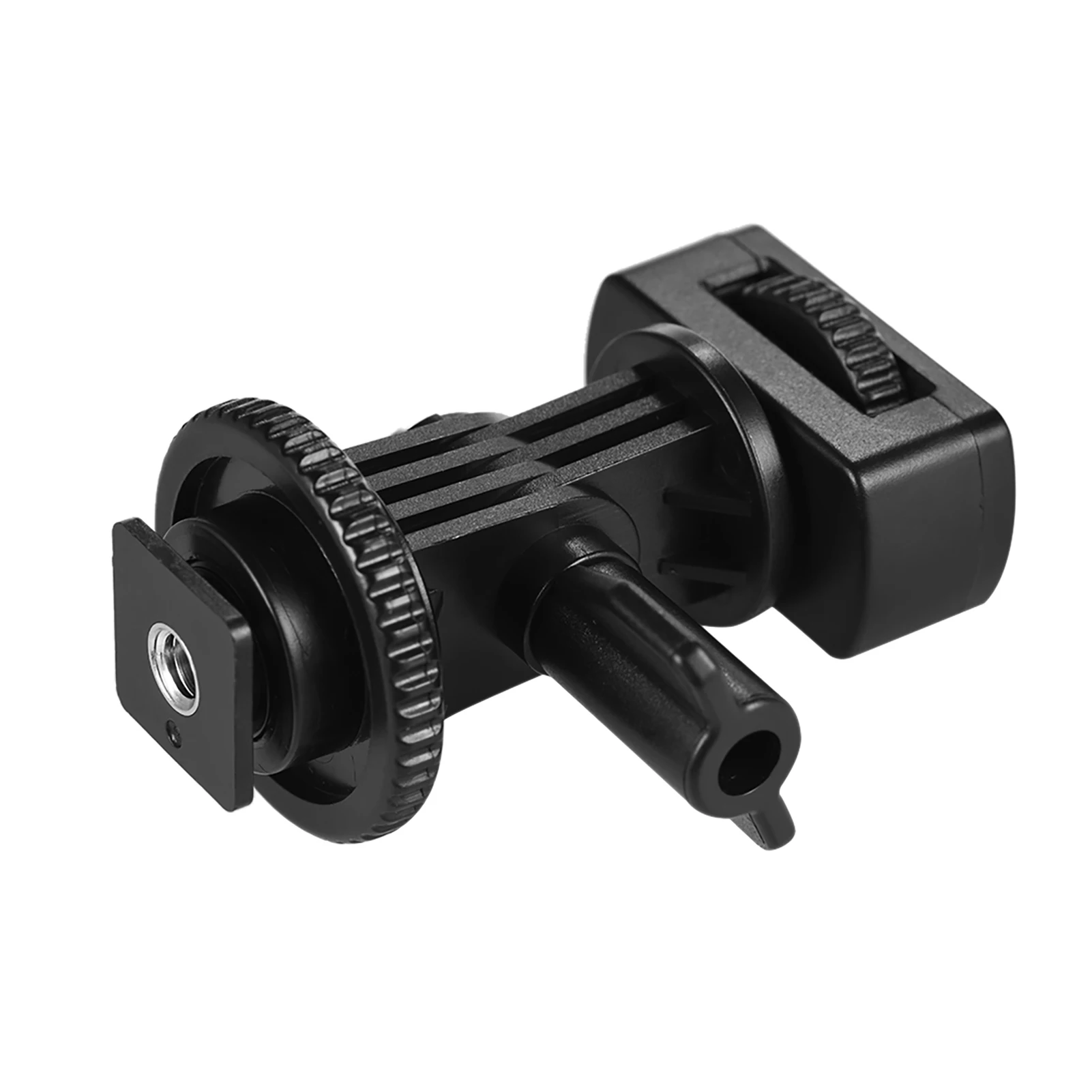 Universal Adjustable Cold Hot Shoe Mount Adapter with 1/4" Screw for Viltrox and other Brands LED Light Video Monitor