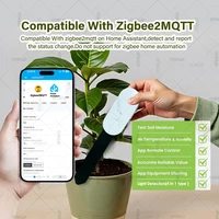 Zigbee Soil Moisture Sensor Temperature Humidity Meter illuminance Sensor for Garden Automation Irrigation Detector,For Tuya/Z2M - Image 4
