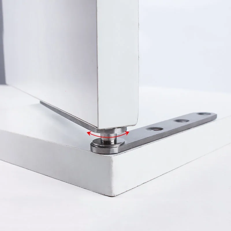 Stainless Steel Doors Hinges 360 Degree Rotating Shaft Concealed Cabinet Hinge