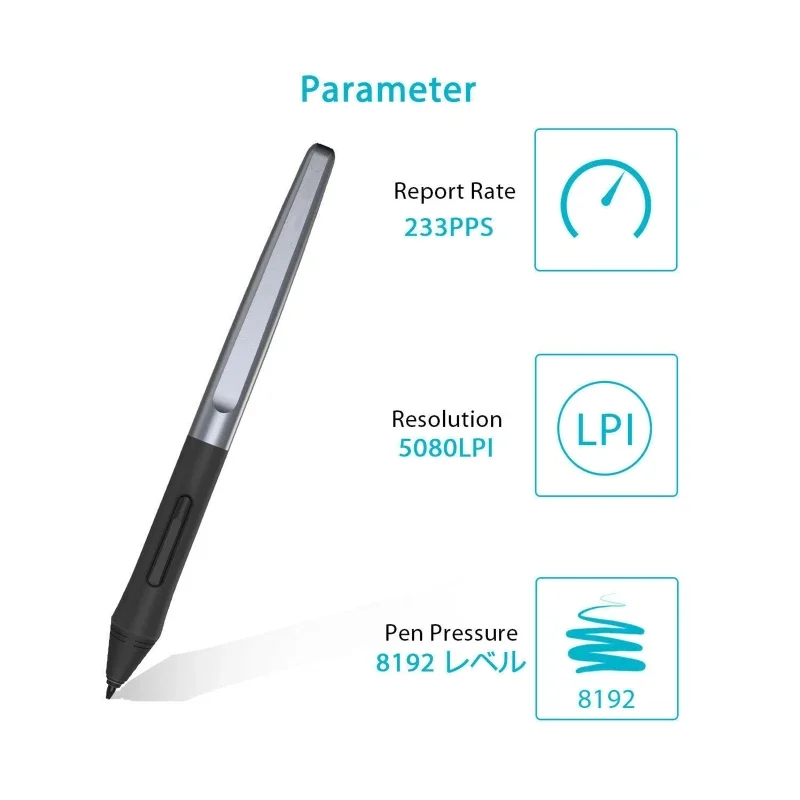 HUION PW100   , ͸  ŸϷ, 8192 з , H640P H950P H1060P H1161 HC16 HS64 HS610
