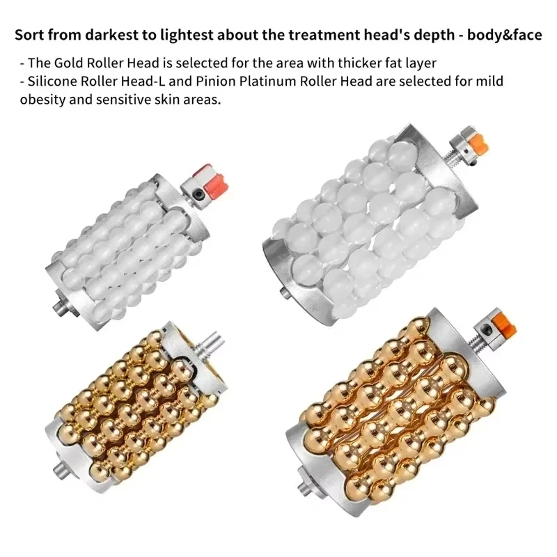 2024 New Professional 360 Degree Rolling Cellulite Massage 9D Vacuum Inner Ball Roller Massage Machine For Lymphatic Drainage 5