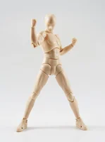 Movable Joints SH Figuarts Mannequin Body Kun Action Figures Model for Drawing Painting Various Gestures Model Stands 3