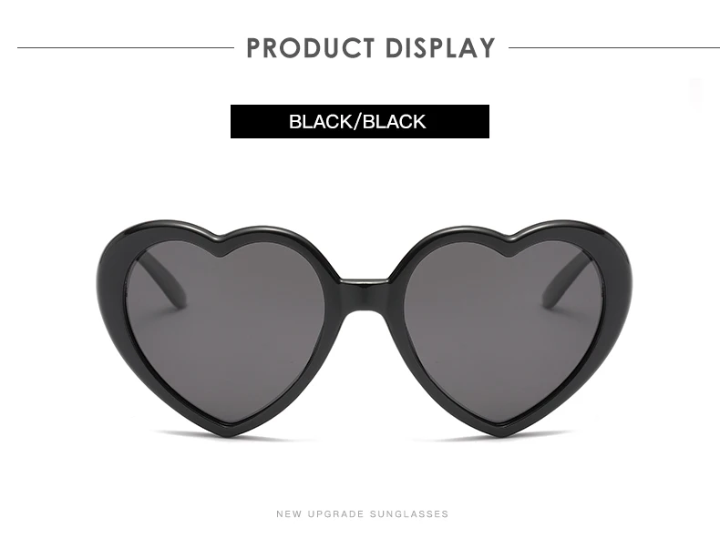 Radfahren Mode Polarisierte Fantasy Gradient Sonnenbrille Beliebte Pfirsich Herz Brillen Anti UV Sonnenbrille Bunte Regenbogen Design – Detail 5