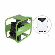 

High flow DC solar surface water pump for irrigation