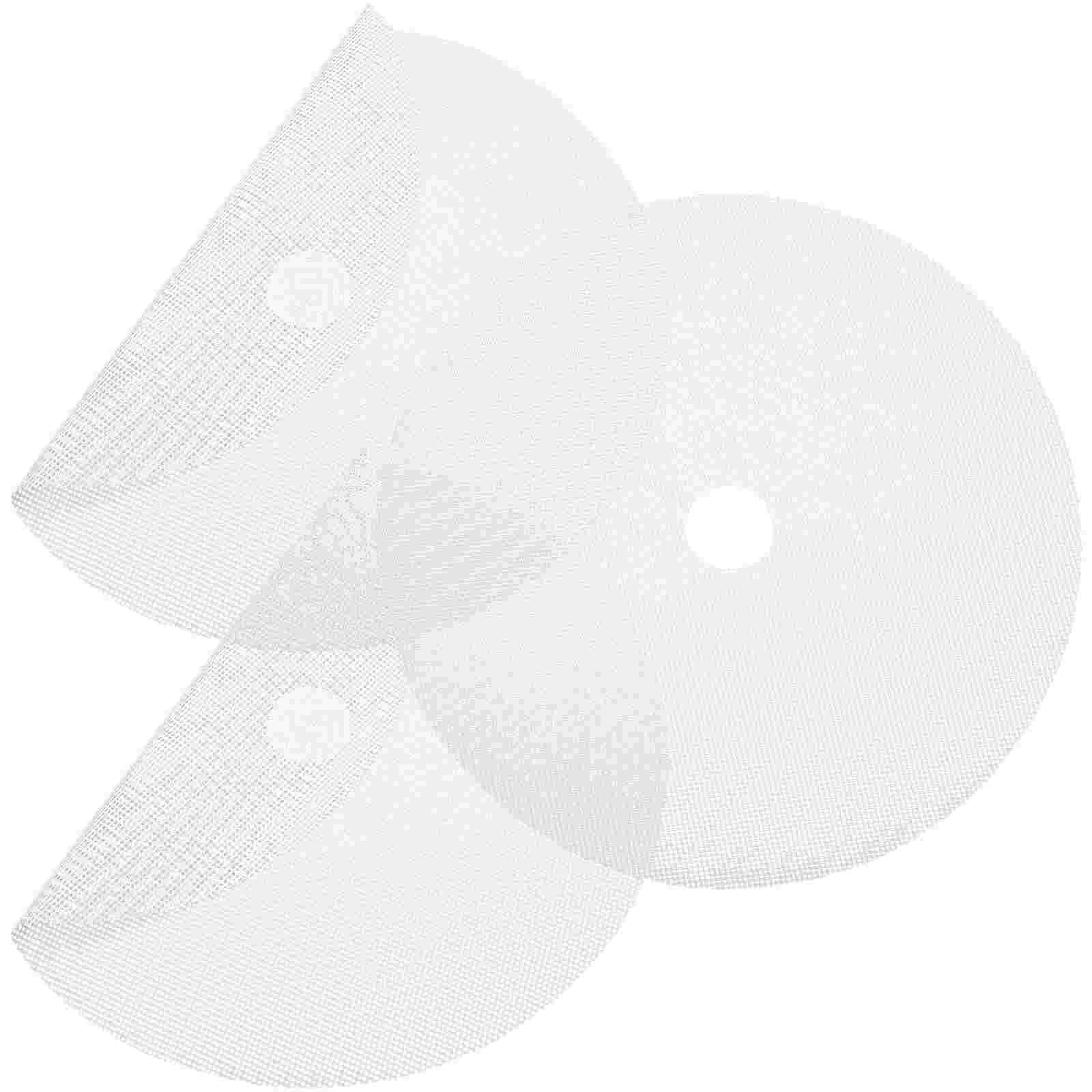 3pcs Silicone Dehydrator Sheets Round Fruit Drying Mesh Reusable Dehydrator Trays