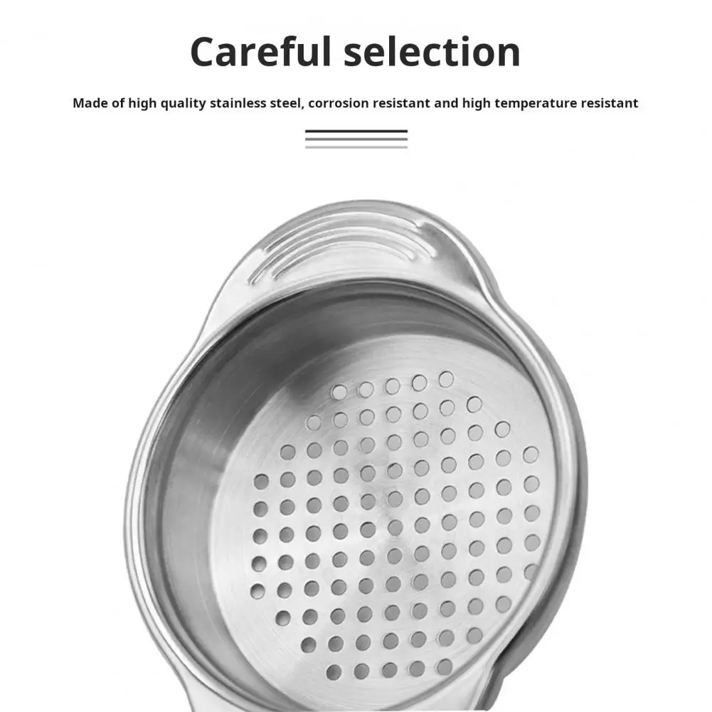 1/2Pcs Can Strainers Tuna Press Can Strainers With Handle Dishwasher Safe Metal Tuna Press Lid Canning Colander Can Filters 6