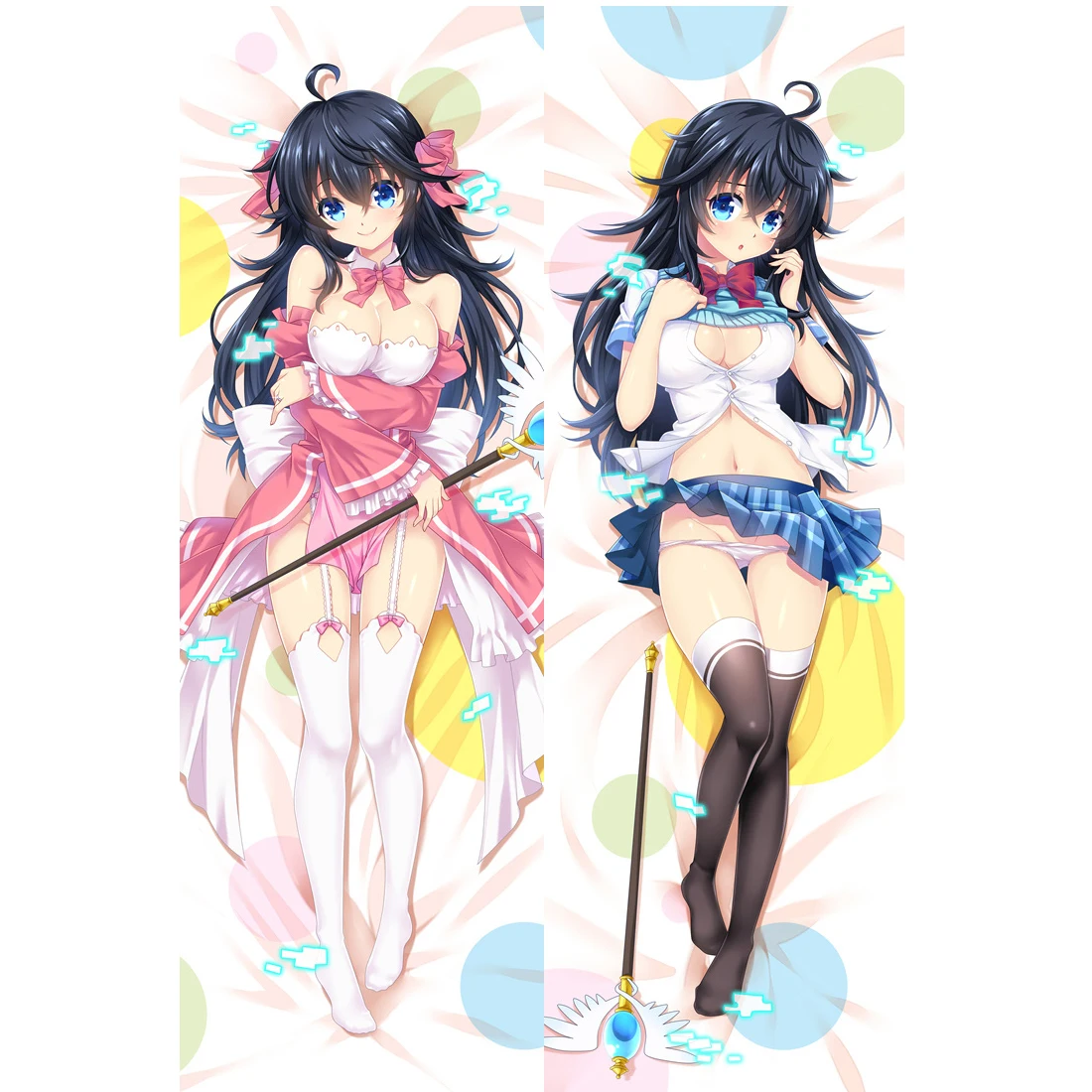 

Japan Anime Body Pillow Cover Case Netoge no Yome wa Onnanoko ja Nai to Omotta Hugging Pillowcases 16210