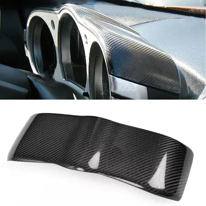 

Carbon Fiber Style Interior Speedmeter Dashboard Panel Cover Trim ABS Fit for Nissan 350Z 2003 2004 2005 2006 2007 2008 2009
