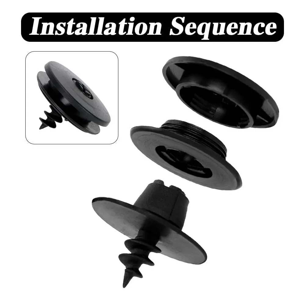 Universal Car Mat Carpet Clips Fixing Grip Clamps Floor Holders 10* Fit VW /Skoda