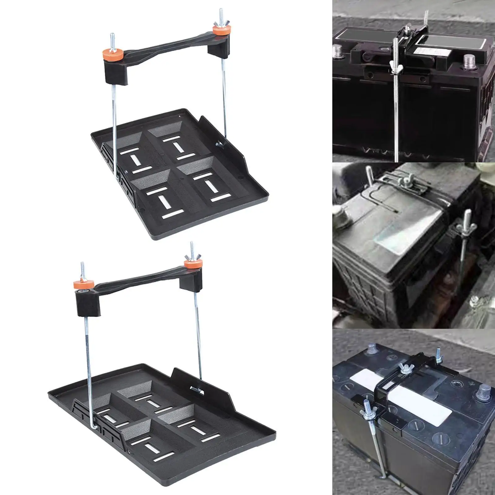 Universal Car and Marine Battery Tray Bracket
