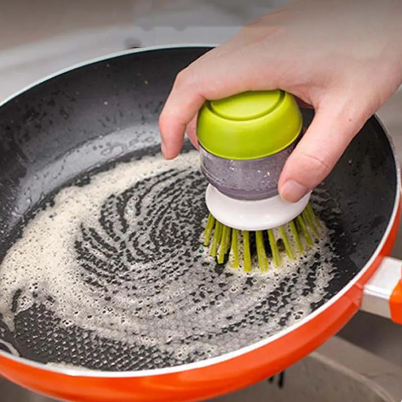 

Cooking Utensils Kitchen Dishes Cleaning Brushes Household Decontamination Descaling Dishwashing Non Greasy Brushes Pot Brushes