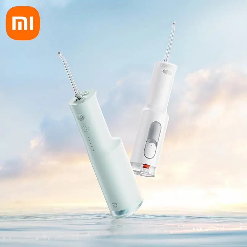 

2023 New XIAOMI Mijia Oral Irrigator F300 Portable Water Flosser Dental Teeth Cleaner Teeth Whitening Cleaning Tools Water Pick