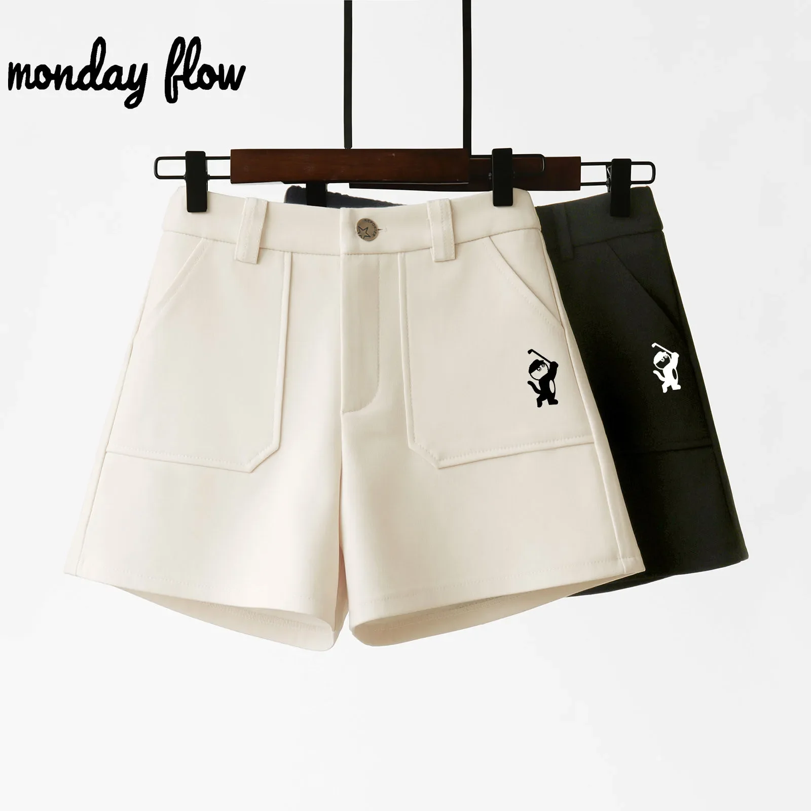 Monday Flow Tennis Shorts Women's Golf Dress Summer Women's Golf Dress Magic Girl Sports Shorts Tennis Pants