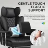 Gaming Chair,Office Chair with Pocket Spring Lumbar Support, Computer Chair with Outward Fixed Soft Armrests and Footrest 3