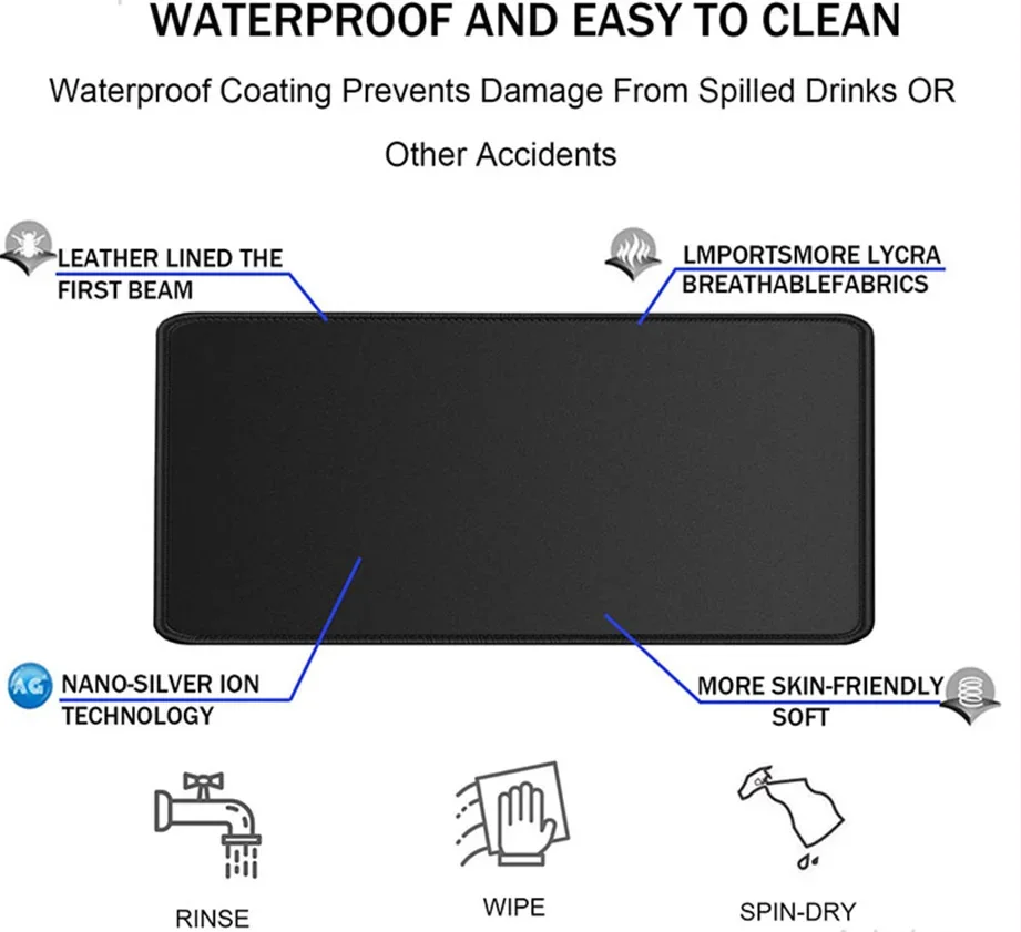 Cartão de Tarô Impacto Genshin Kawaiis Mouse Pad Acessórios para Jogos Estética Bonito Desk Mat Teclado para Computador - Imagem 4