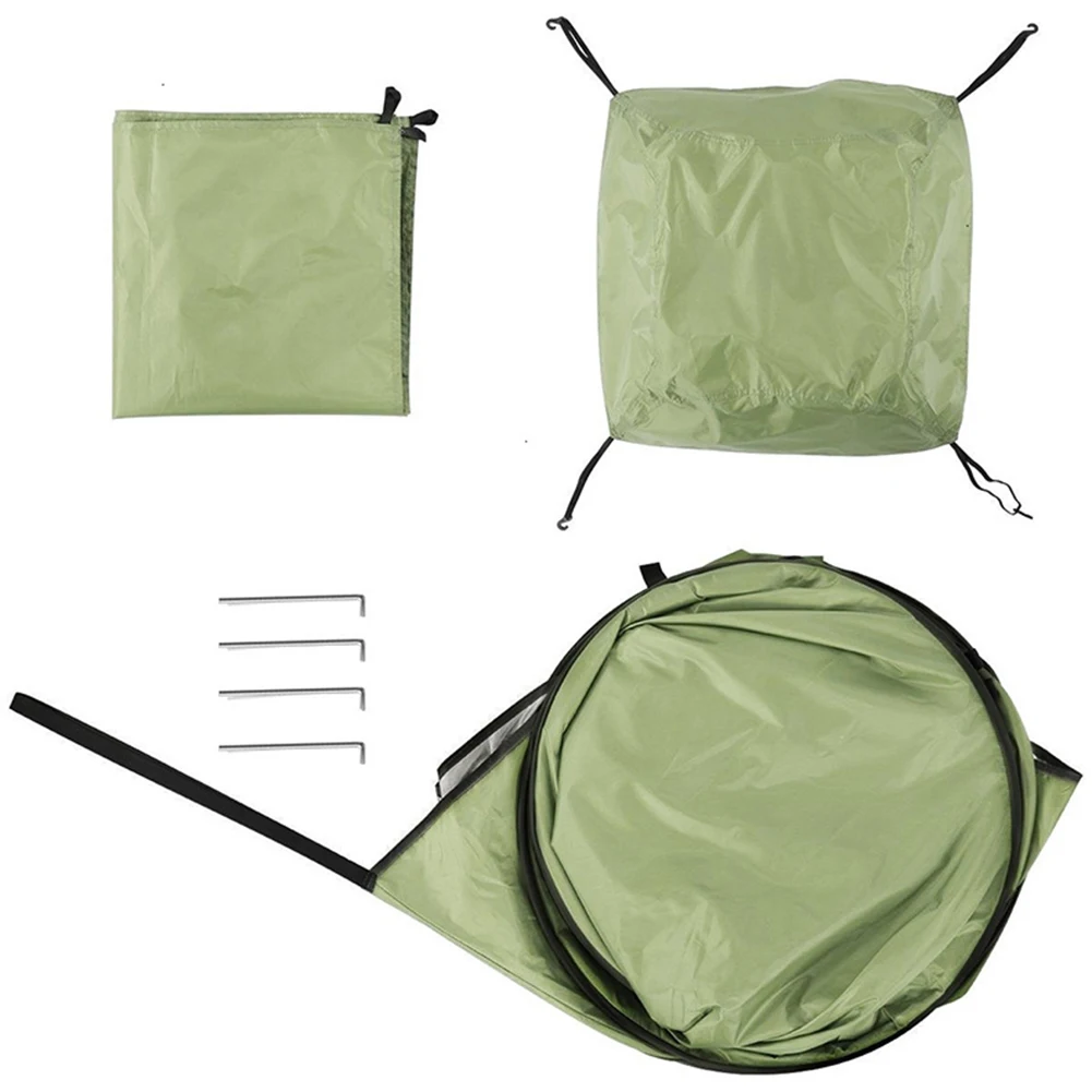 Pop Up Camping Tents Travel Toilet Shower Tent Bath Tourist Shower Privacy Shelter Awning Nature Hike Camping Equipment Supplies