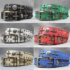 Rivet PU  Leather men's belt Fashion alloy belts Buckle luxury brand jeans belts for men business belt female belt