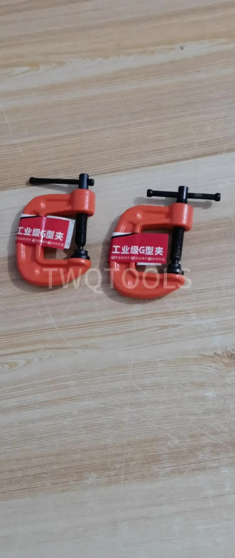 2 Morsetti A C Per Legno - Morsetti Per Lavori Pesanti Con Apertura 100mm