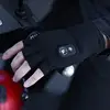 Heated Gloves 2000mAh rechargeable battery  3 Temperature Settings Working Fingerless Mittens Smart wireless Glove Hand Warmers 5