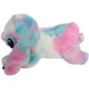 New Colorful Tie Dyeing Stitch Rabbit Plush Party Style Stitch Interstellar Baby Cartoon Pillow Gift Children's Sleeping Pillow 6