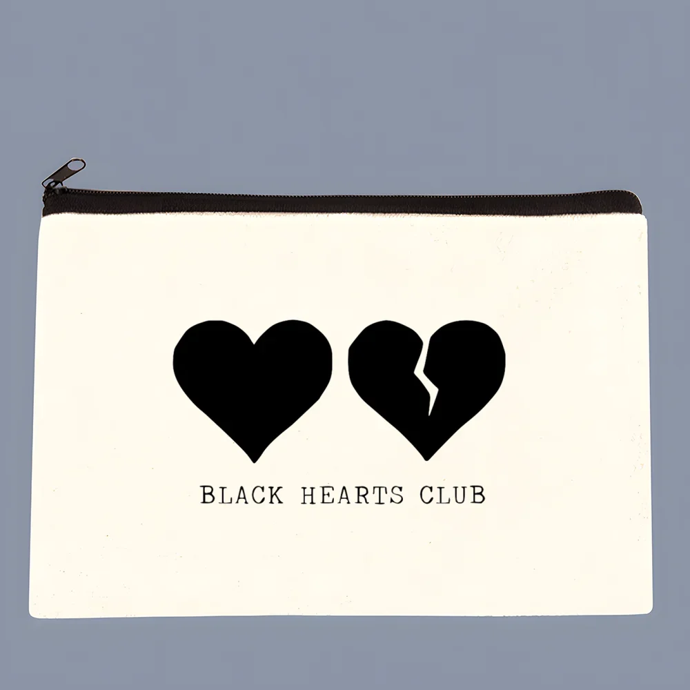 yungblud Cute Solid Color Canvas Coin Purse Small Fresh New Zipper Key Bag Hand Gift Bag