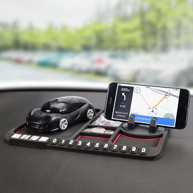 Car Phone Holder Multifunction Pad Mobile Phone Bracket for Automobile