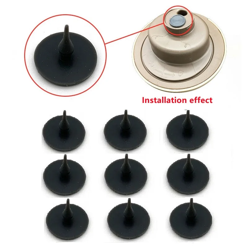 10pcs 1.6cm Diameter MB-FS3017/MB-FS4017 Rice Cooker Parts Silicone Gel Gasket Steam Exhaust Valve Mat