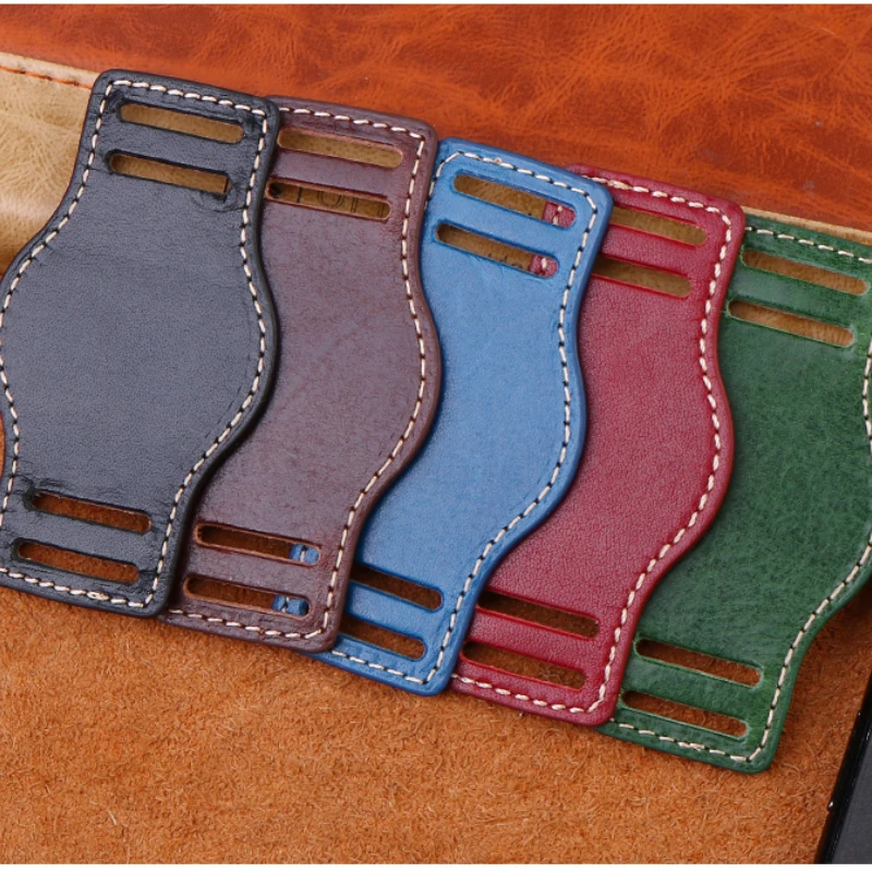 Genuine Leather Watch Strap - Premium Cowhide Wristband