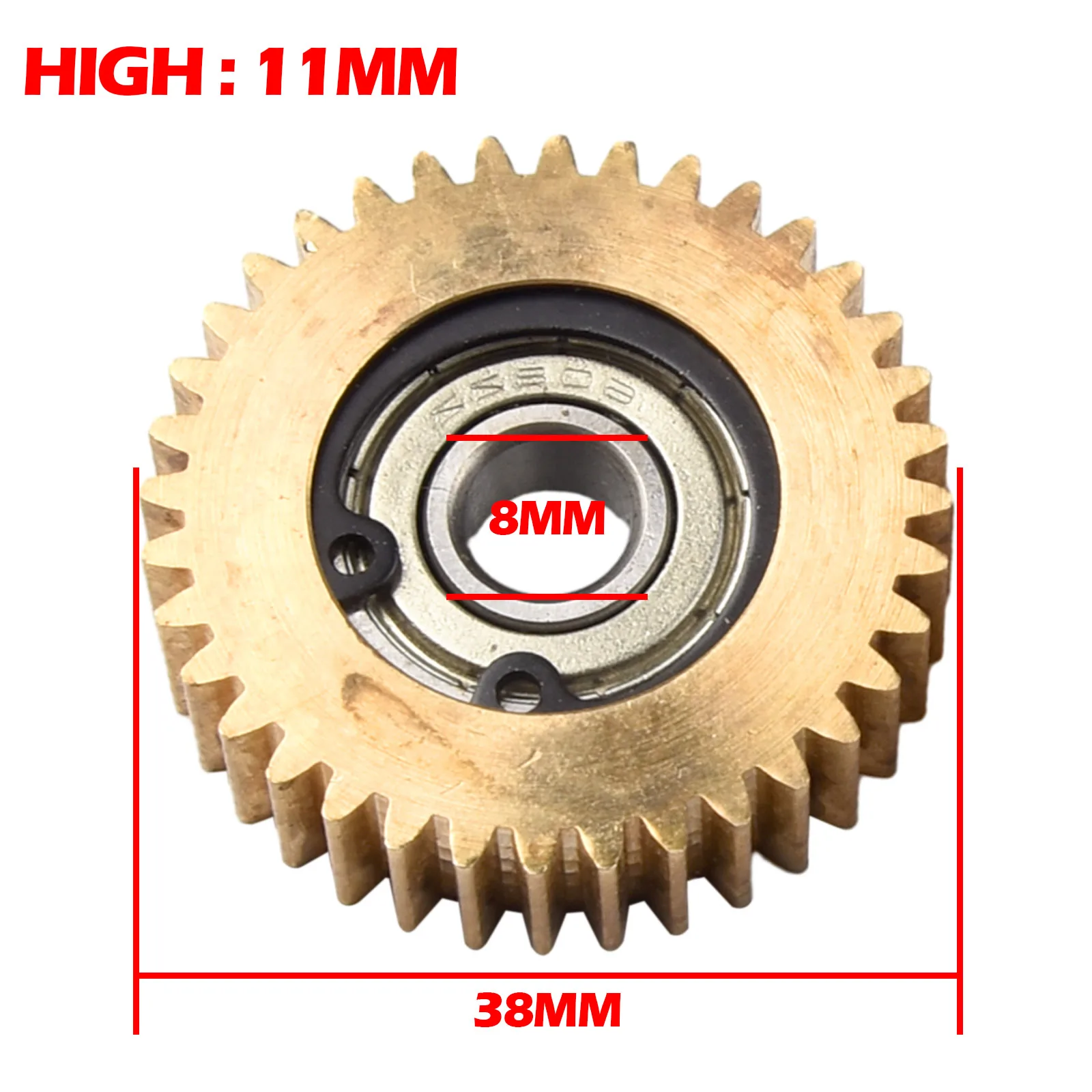 

For Bafang Motor Gears With Bearings Electric Bicycle Components Components Electric Bicycle 3PCS Copper Electric Bike Motor